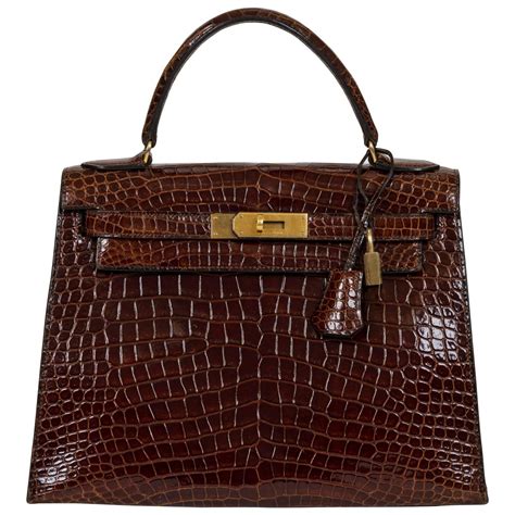 hermes kelly bag crocodile